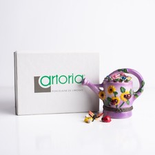 Caixa de bugigangas Artoria Limoges regador girassóis roxos Lady Bug Spring comprar usado  Enviando para Brazil