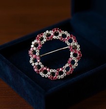 Broche vintage couronne d'occasion  Thourotte