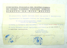 Vecchio documento compagnia usato Vecchio documento compagnia usato  Cremona
