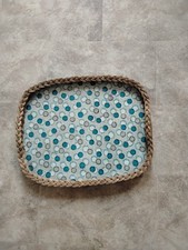 Vintage wicker serving for sale  MALDON