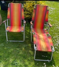 Vintage sun lounger for sale  NEWMARKET