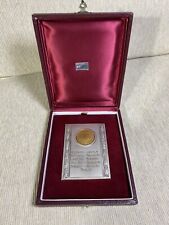 Targa commemorativa vintage usato  Crema