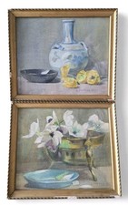 Paire aquarelles peinte d'occasion  Poitiers