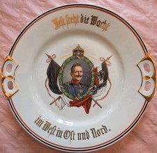 Patriotischer teller kaiser gebraucht kaufen  Feuchtwangen