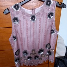 Ladies pink sequins for sale  WATERLOOVILLE