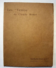 Venise claude monet d'occasion  Plonéour-Lanvern