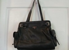 Bolsa tote PRADA Vitello Daino Life bolso lateral carga preta comprar usado  Enviando para Brazil