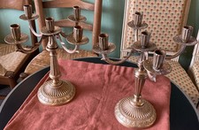 Paire chandeliers bronze d'occasion  Ajaccio-