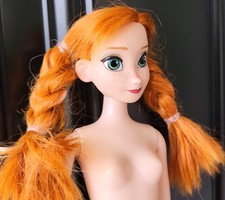 Boneca Anna articulada Frozen Disney cabelo vermelho comprar usado  Enviando para Brazil