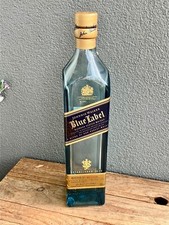 Usado, Garrafa de uísque escocês vintage vazia Johnnie Walker etiqueta azul./8 comprar usado  Enviando para Brazil