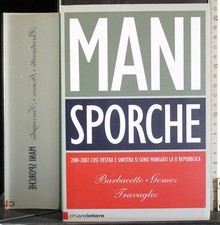 Mani sporche. barbacetto usato  Ariccia