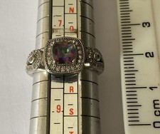 Attractive silver crystal for sale  BRIDGNORTH