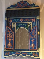 Miroir oriental bois d'occasion  Legé