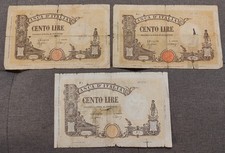 Lotto banconote italiane usato  Roma