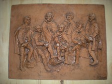 Formella ceramica terracotta usato  Faenza