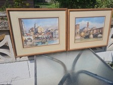 Vintage pair framed for sale  ELY