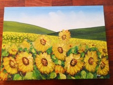 Quadro girasoli usato  Feltre