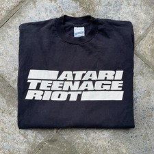 Usado, vintage 90s ATARI TEENAGE RIOT Longsleeve Shirt XL techno rave aphex twin RARE comprar usado  Enviando para Brazil