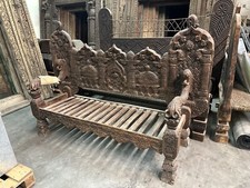 Antique oak bench for sale  Mira Loma