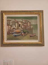 Quadro borgo marinaro usato  Cesena