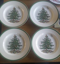 Four spode christmas for sale  LEEDS