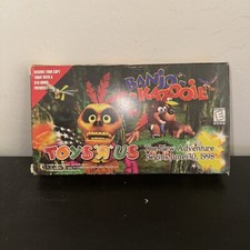 Banjo Kazooie N64 Toys R Us  Promotional VHS Tape 1998 - not Tested AS IS, usado comprar usado  Enviando para Brazil