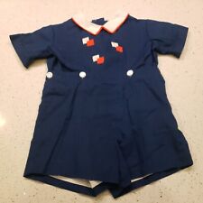Blusa shorts azul vintage Hansens loja infantil 4T comprar usado  Enviando para Brazil
