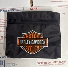 Usado, Bolsa de acessórios Harley Davidson 7”x8” alça traseira SnapBack comprar usado  Enviando para Brazil