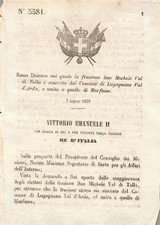 De32 regio decreto usato  Tramonti