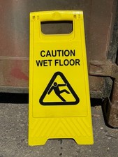 Generic yellow caution for sale  WESTERHAM