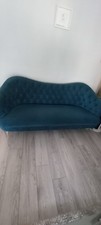 Three seater velvet for sale  ENFIELD