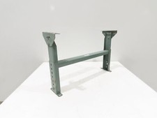Suporte de piso estacionário para perna transportadora Hytrol MS-5 30"W 19-5/8" a 25-5/8"H, usado comprar usado  Enviando para Brazil