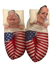 1988 President George H.W. Chinelos Barbara Bush novidade cuspir imagem grande comprar usado  Enviando para Brazil