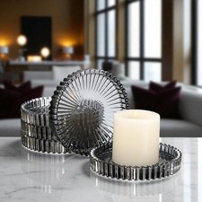 Round candle plate for sale  WARRINGTON