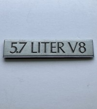 1990-92 Cadillac Brougham 5,7 litros V8 emblema Fleetwood peça OEM usada HTF, usado comprar usado  Enviando para Brazil