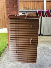 Venetian blind brown for sale  MANCHESTER