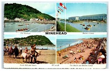 Postcard minehead somerset for sale  TEWKESBURY