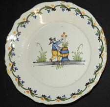 Assiette ancienne 19ème d'occasion  Challans