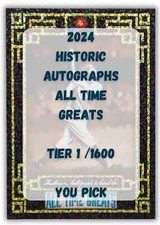 2024 historic autographs for sale  Altus