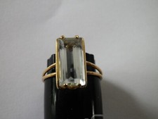Bague jaune sertie d'occasion  Choisy-au-Bac