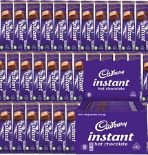 Saquetas instantâneas de chocolate quente CADBURY 28g bebida em pó bastão embalado individualmente comprar usado  Enviando para Brazil