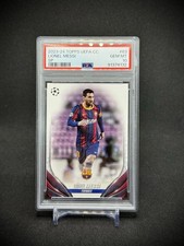 Lionel Messi 2023-24 Topps UEFA CC estampa curta PSA 10 Barcelona comprar usado  Enviando para Brazil