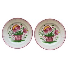 Assiettes panier fleuri d'occasion  Criel-sur-Mer