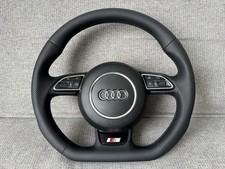 Volante manual Audi A3 A1 Q3 SQ3 S3 8V 8X 8U S-Line couro multifuncional comprar usado  Enviando para Brazil