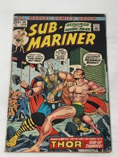 Sub-Mariner 59 VENDAS NACIONAIS DE DIAMANTES Variante Namor Vs. Thor Idade do Bronze 1973 comprar usado  Enviando para Brazil