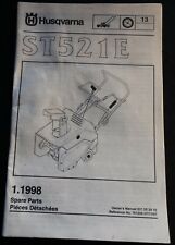 1998 husqvarna st521e for sale  Maple Plain