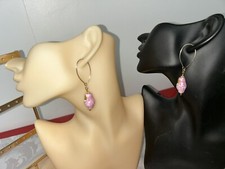 Boucle oreille rose d'occasion  Pierrelaye