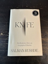 Knife. salman rushdie for sale  CARDIFF