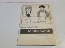 Ddr arbeitsblätter mathematik gebraucht kaufen  Schwarzenbek