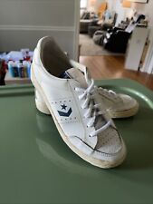 Zapatos Tenis Converse Jimmy Connors 1984 De Colección Nuevo de Lote Antiguo Cuero Blanco US4 Sin Caja segunda mano  Embacar hacia Argentina